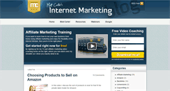 Desktop Screenshot of mattsmarketingblog.com